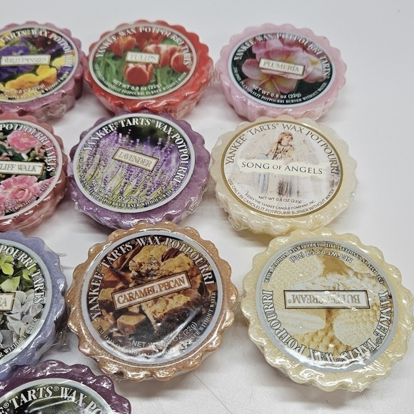 NEW Yankee Candle Wax Potpourri Tarts Lot 13 Cliff Walk Song of Angels Lavender - Picture 5 of 5
